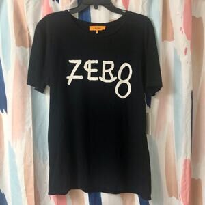 Men’s Frame Denim Zero 8 Tee Shirt in Noir Size Medium